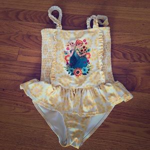 Brand new Disney girls Elsa and Anna swimsuit